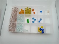 Craft Marbles blue Pink Yellow others SORTED