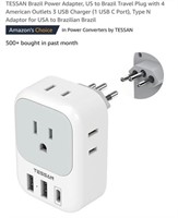 MSRP $20 Travel Adapter