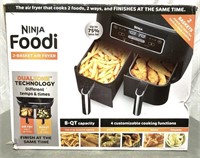 Ninja Foodi 2 Basket Air Fryer (pre-owned,