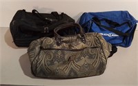 Three Duffle Bags