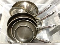 Hexclad 7 Piece Cookware Set (heavy Use)