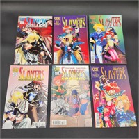 6 Slayer Manga Comics Late 90's-Early 2000's