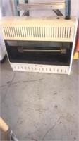 Unvented natural gas heater