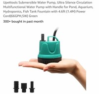 MSRP $12 Submersible Water Pump