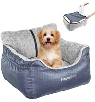BurgeonNest Dog Car Seat for Small Dogs, Washable