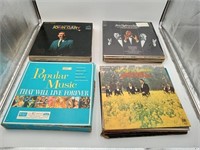Assorted Vinyl Record lot 1970's Music BOX LOT