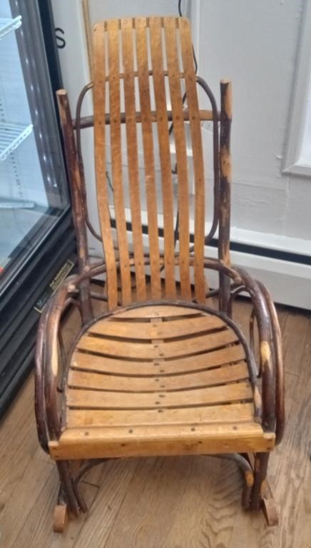 Hickory Twig Amish Made youth childs rocking chair