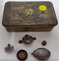 WW1 Military Canadian Soldier Items