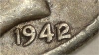 1942 / 41 Mercury Dime