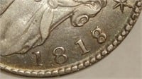 1818/7 Capped Bust Half Dollar