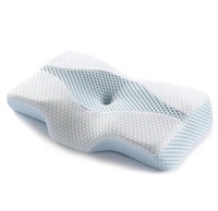 Mkicesky Neck Support Memory Foam Cervical Pillow