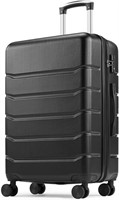 20" Carry On Luggage, Hard Shell Abs Suitcase