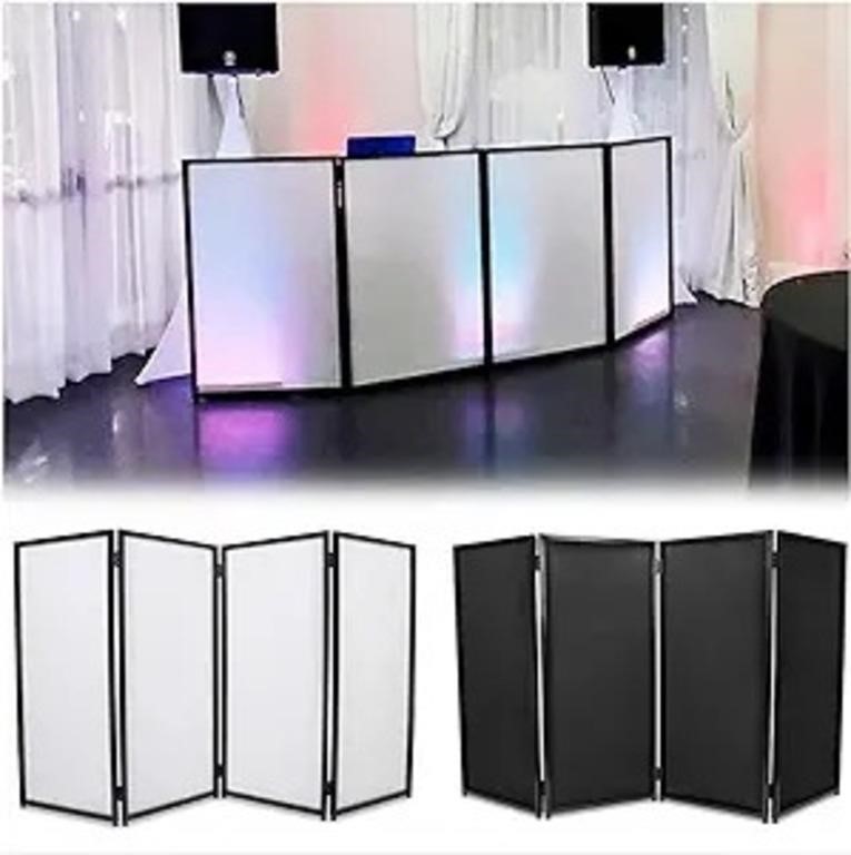 Ecotric Portable Dj Facade Booth Foldable Cover