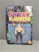 1999 WCW NWO Lex Luger Steel Slammers Figure