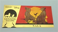 The Lion King Gold Bill