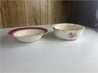 Two bowls