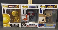 POP!IRON MAN, ANT MAN, AND CAPTAIN AMERICA