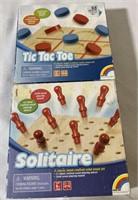 (2pc.) Tic Tac Toe & Solitaire BUNDLE
