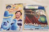 Blue's Clues play pack and Raya imagine ink book