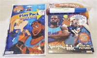Space Jam play pack and imagine ink book