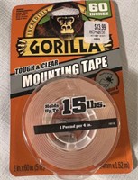 GORILLA Mounting Tape (CLEAR)