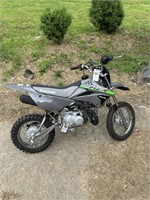 New Kawasaki KLX 110R Dirt Bike (Ridden Once)