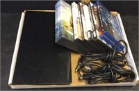 PANASONIC BLU-RAY D.V.D PLAYER WITH CORDS AND