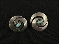 Sterling silver earrings 6.4g