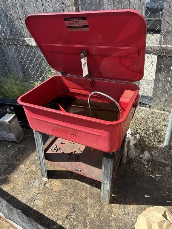 Parts Washer on Stand
