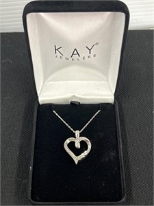 Kay helpers heart necklace 4.3g
