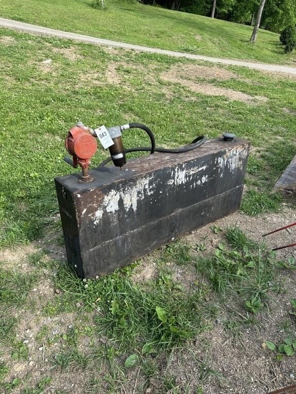 Fuel Tank with Mechanical Pump