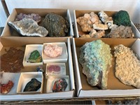 Various Crystals and Mineral Pieces