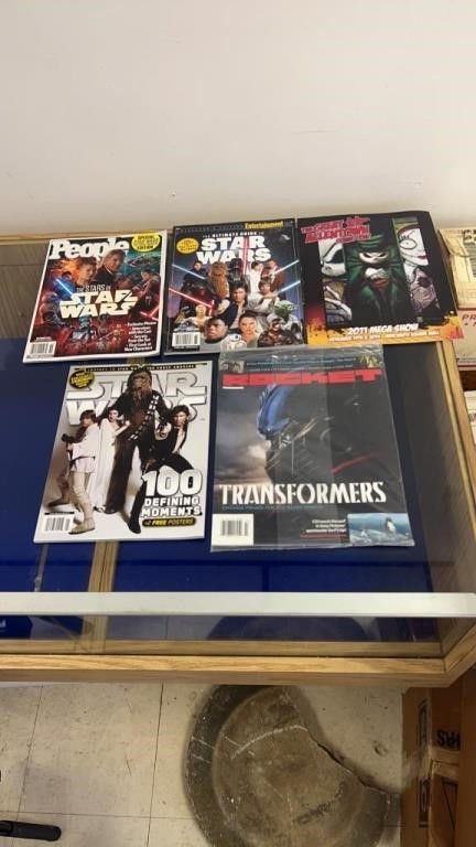 Star Wars magazines and more