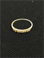 Jewelry ring 1.0g  sterling size 6-1/4