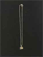 Sterling silver Daddy’s little girl necklace 3.1g