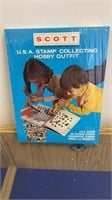 Scott USA Stamp Collecting Hobby Outfit