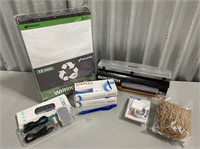 Lot Of Office Supplies, Rubber Bands,