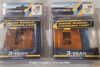 2 Optronics Square Marker/Clearance Light