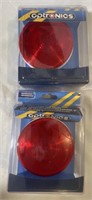 (2pc.) RED 4" Stop/Tail Lights DOT COMPLIANT