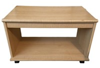 Blonde Wood TV Stand