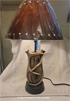 Antler Lamp with Shade