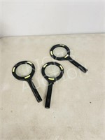 3 new LED magnifiers - working