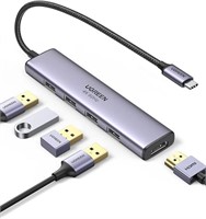 UGREEN USB C Hub 5 in 1, 4K 60HZ HDMI to USB C Ada