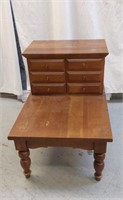 CHERRY END TABLE  TOP LOOSE