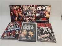 Six Wrestling DVD Set Bundle- 3 Disc Sets/ ECW
