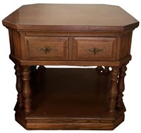 Empire Solid Wood End Table