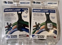 2X MAXXCLAMP Air&Elect. Line Clamp (1/2" Hose)