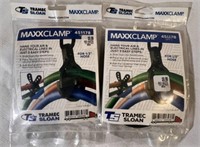 2X MAXXCLAMP Air&Elect. Line Clamp (1/2" Hose)