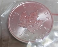 2022 Canada Maple 5$ Silver One Ounce Coin .9999