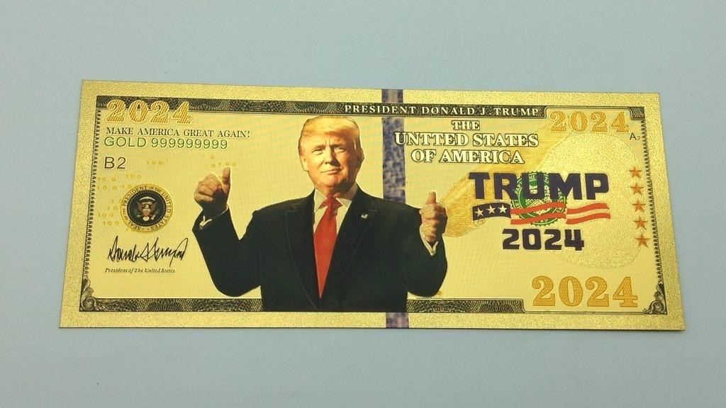 Donald Trump 2024 Gold Bill